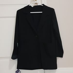 Basic black blazer